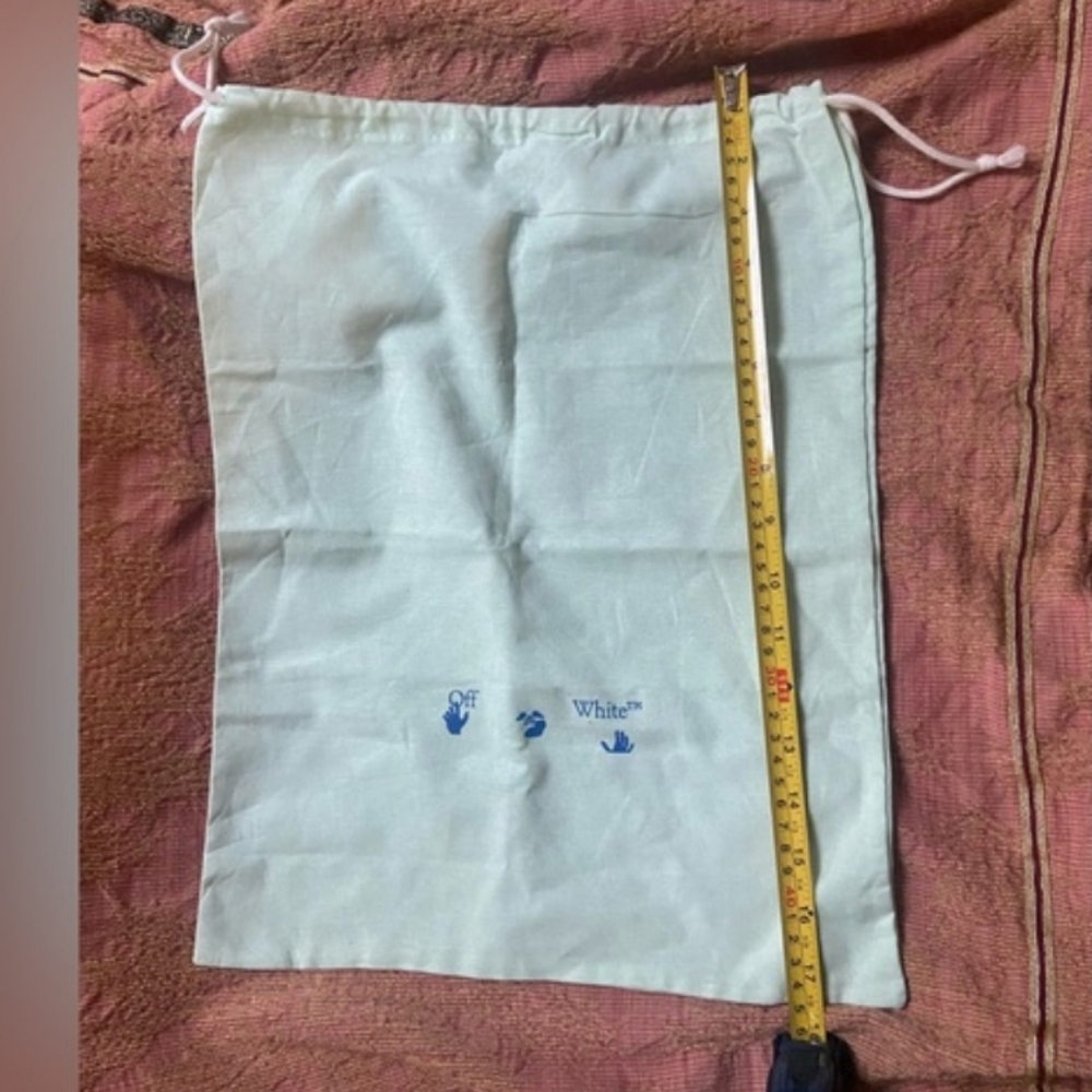 Off White Dust Bag